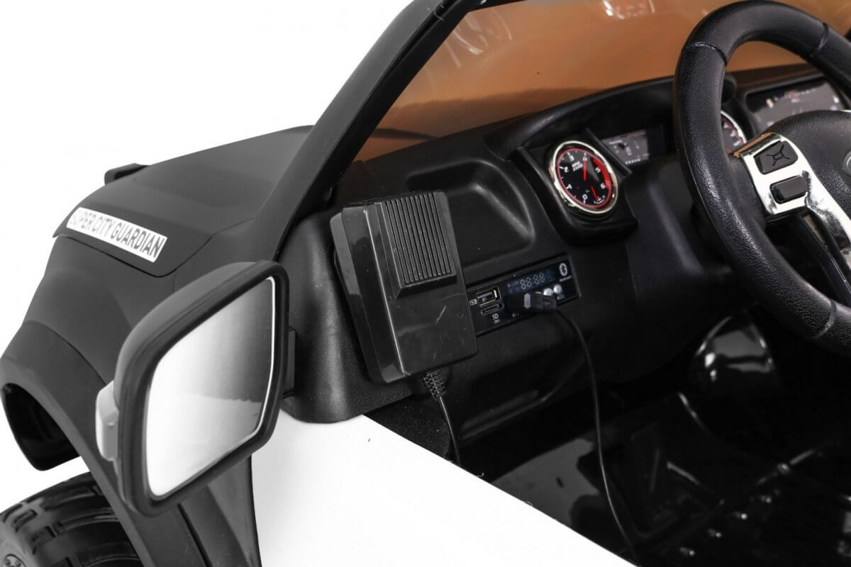 Masinuta electrica pentru copii Ford Ranger Raptor POLITIA (DK-F150) Negru - imagine 8
