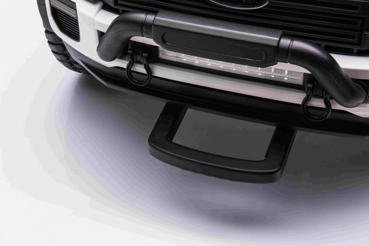 Masinuta electrica pentru 2 copii Ford Super Duty XXL 4x4 180W (2088) Negru - imagine 8