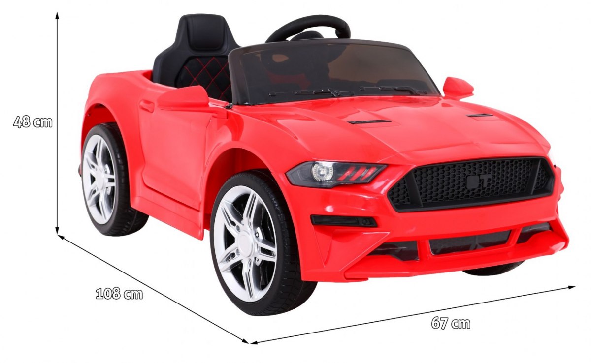 Masinuta electrica pentru copii GT Sport (718) Rosu - imagine 2