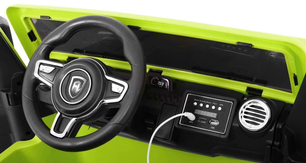 MASINUTA ELECTRICA PENTRU COPII 1668 Verde - imagine 3