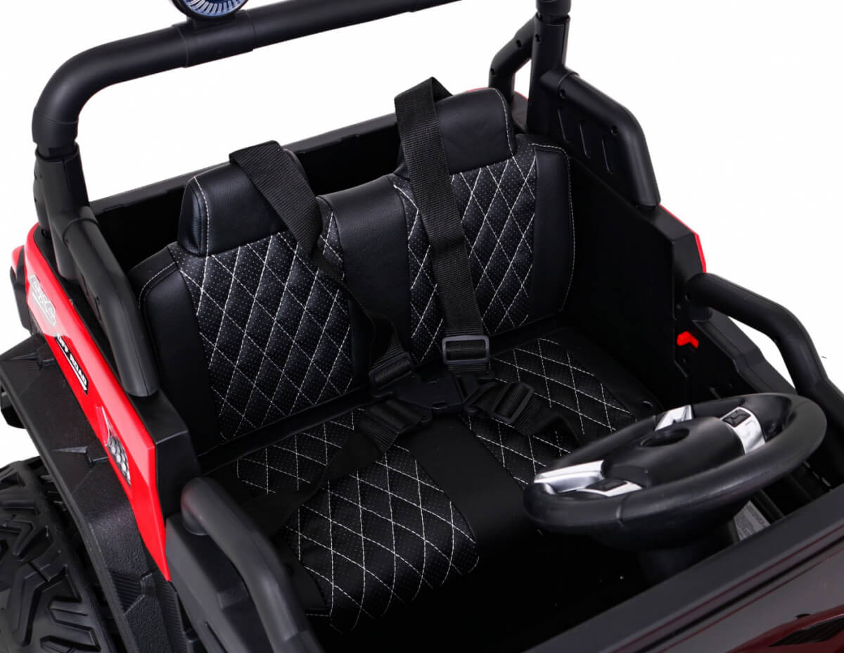 Masinuta electrica pentru copii OFF-ROAD 4X4 (HC8988) Rosu - imagine 3