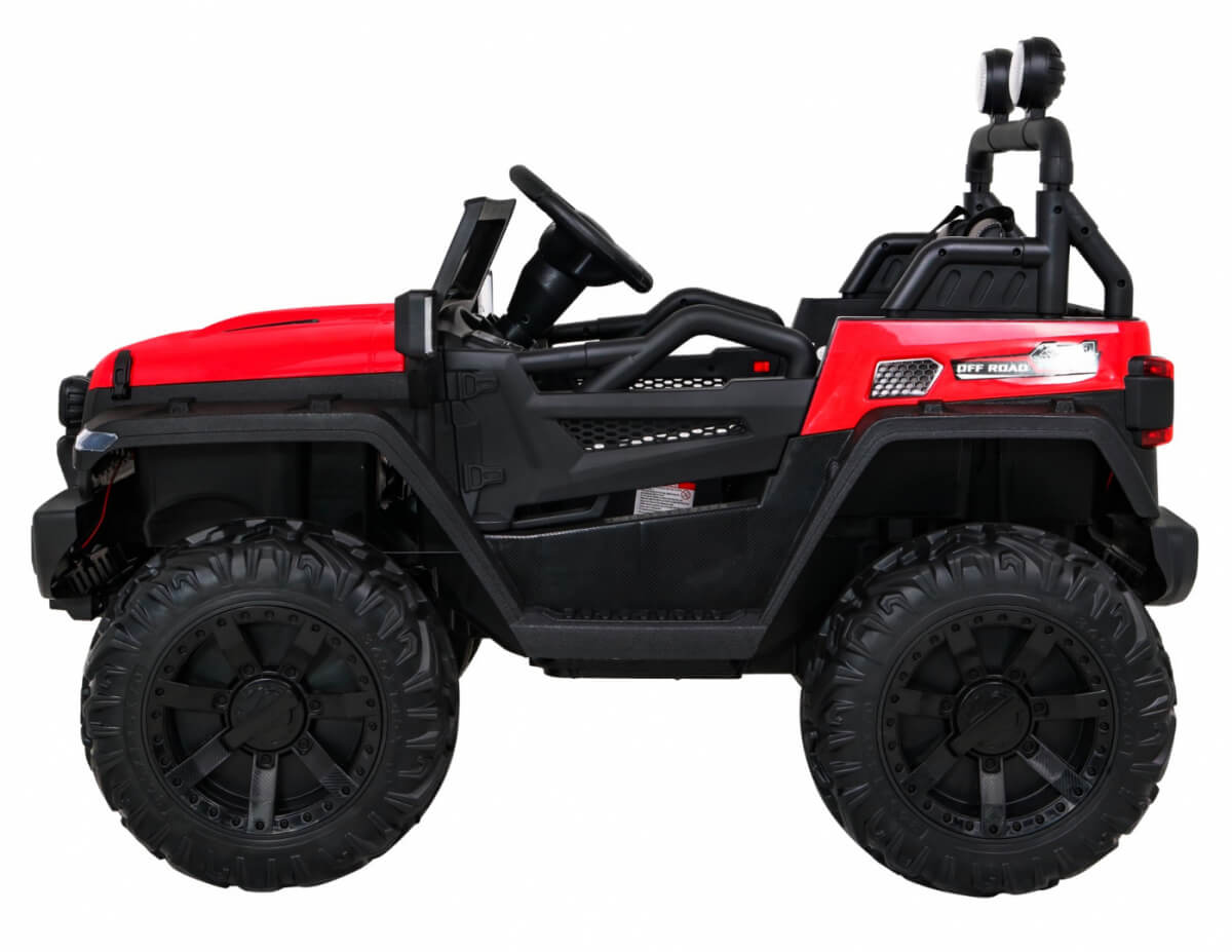 Masinuta electrica pentru copii OFF-ROAD 4X4 (HC8988) Rosu - imagine 6