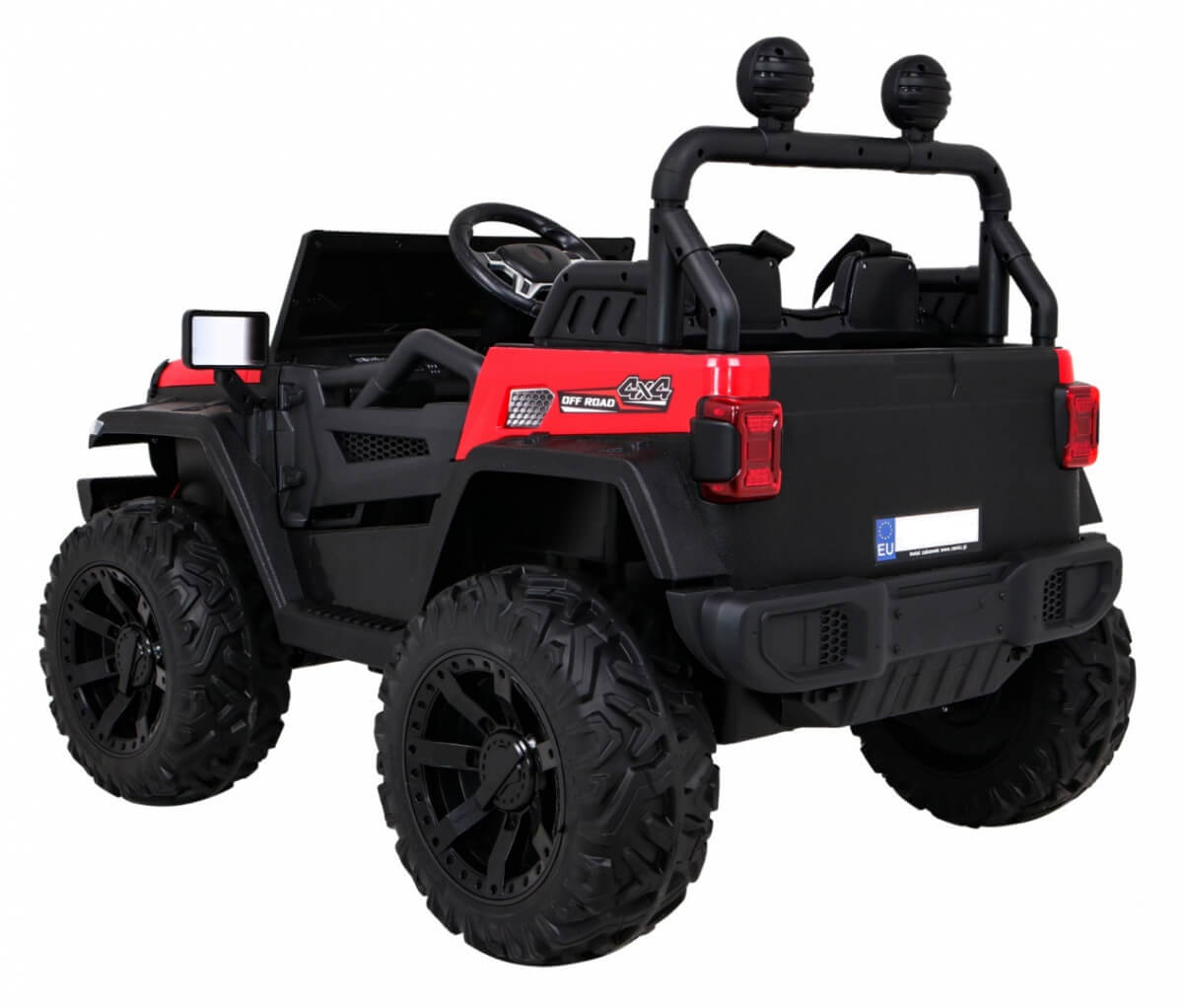 Masinuta electrica pentru copii OFF-ROAD 4X4 (HC8988) Rosu - imagine 7