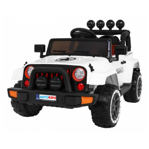 Masinuta electrica pentru copii FULL TIME 4WD (7588) 4×4, Alb