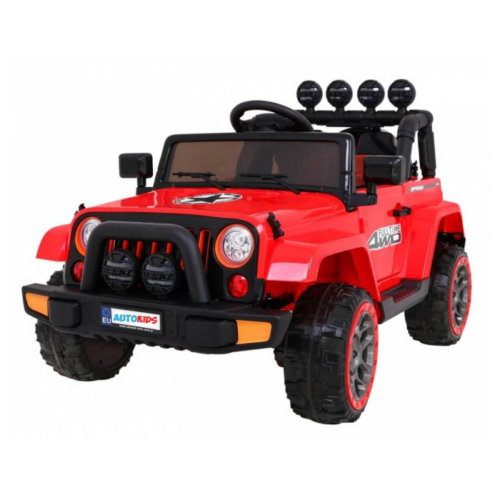 Masinuta electrica pentru copii FULL TIME 4WD (7588) 4×4, Rosu