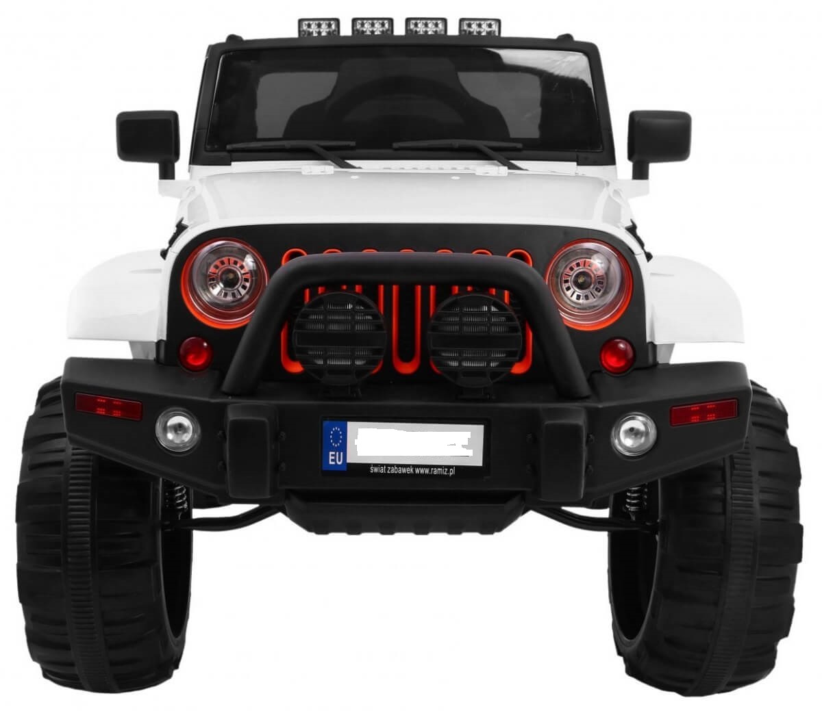 Masinuta electrica pentru copii SUV ALL TERRAIN (0905) Alb - imagine 6