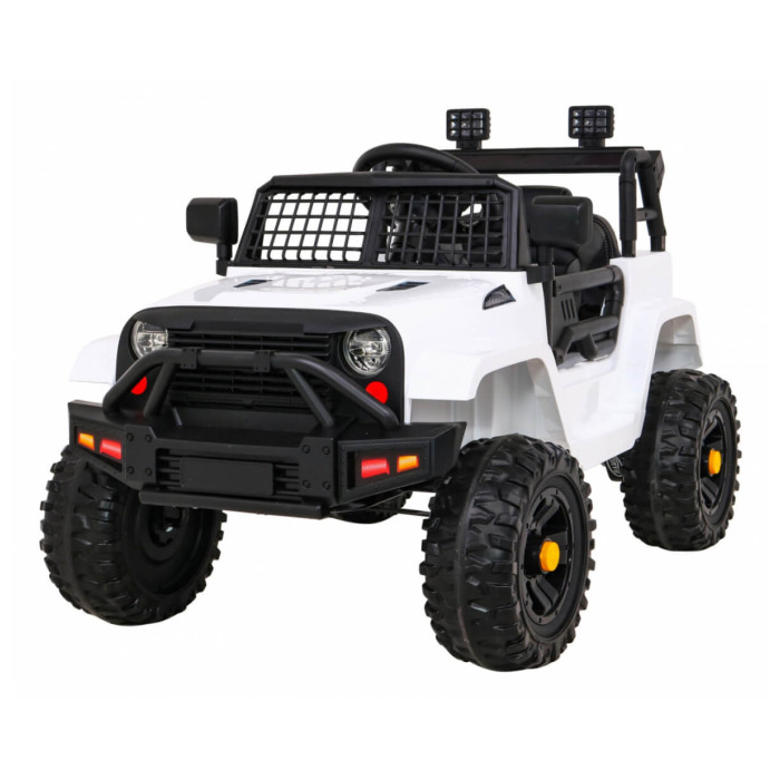Masinuta electrica pentru copii JEEP DARK KNIGHT (0922) Alb