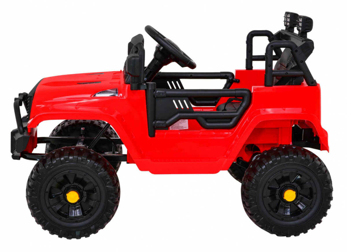 Masinuta electrica pentru copii JEEP DARK KNIGHT (0922) Rosu - imagine 3