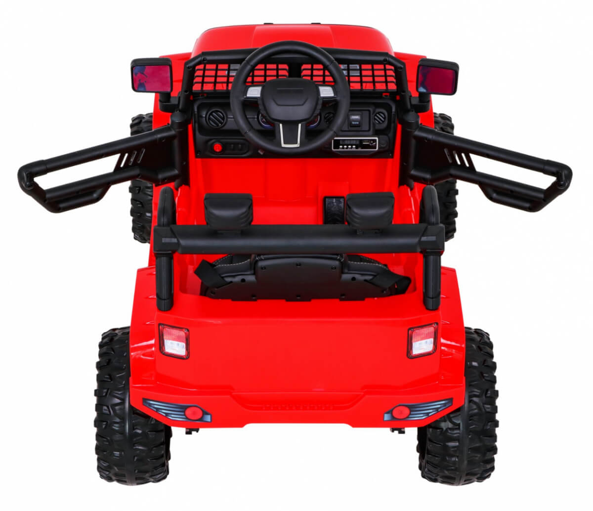 Masinuta electrica pentru copii JEEP DARK KNIGHT (0922) Rosu - imagine 4