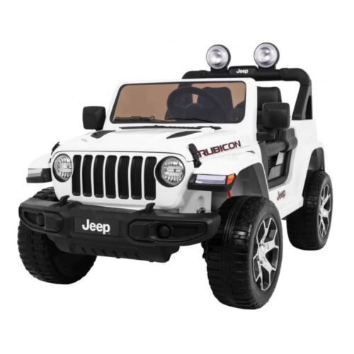 Masinuta electrica pentru copii JEEP WRANGLER RUBICON 4X4 (555), Alb