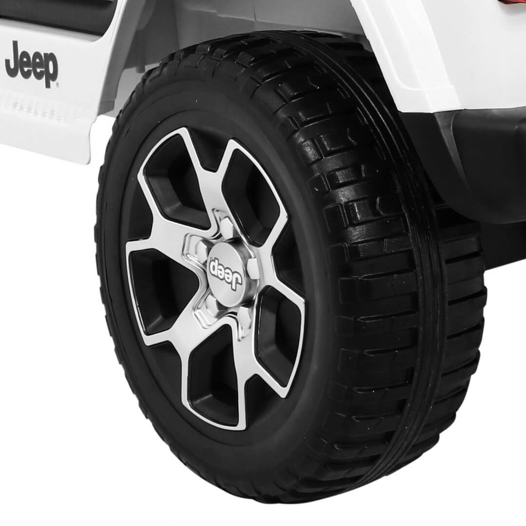Masinuta electrica pentru copii JEEP WRANGLER RUBICON 4X4 (555), Alb - imagine 7