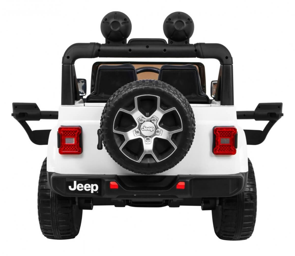 Masinuta electrica pentru copii JEEP WRANGLER RUBICON 4X4 (555), Alb - imagine 12