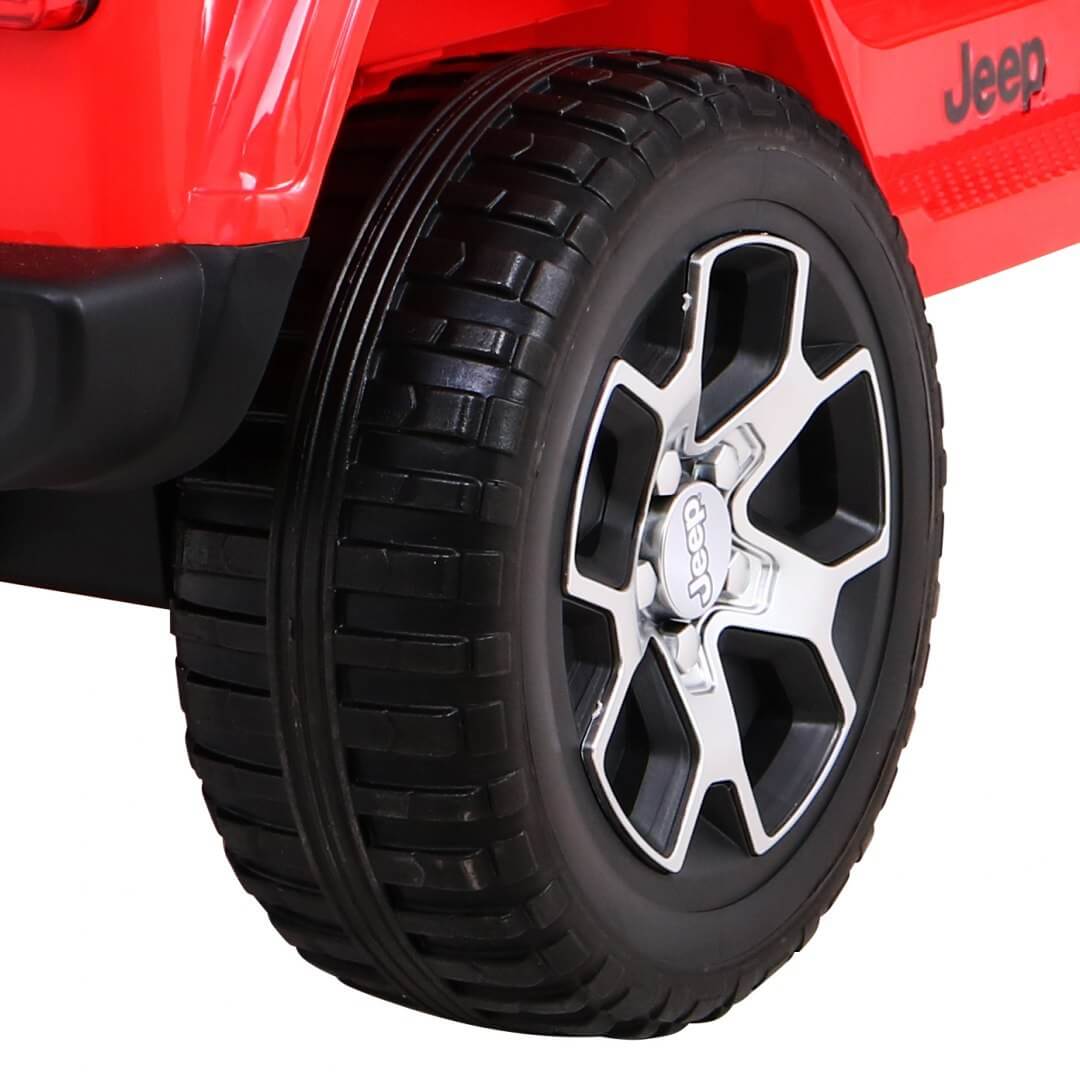 Masinuta electrica pentru copii JEEP WRANGLER RUBICON 4X4 (555), Rosu - imagine 13