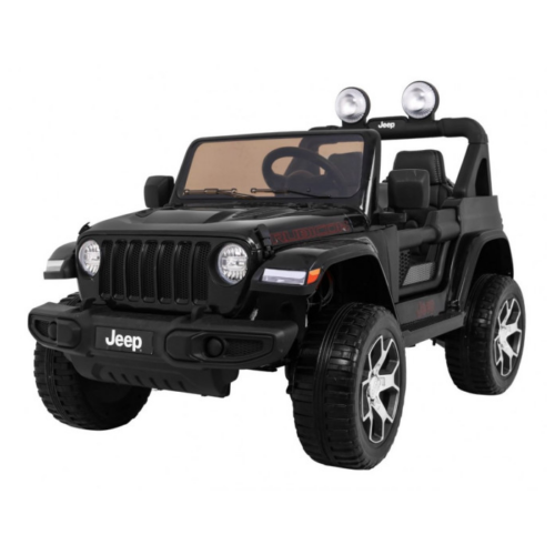 Masinuta electrica pentru copii JEEP WRANGLER RUBICON 4X4 (555), Negru