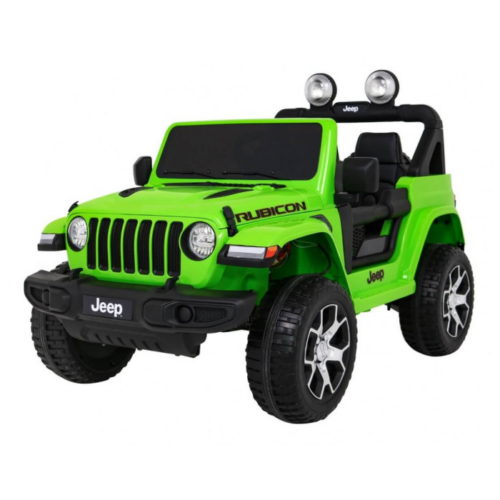 Masinuta electrica pentru copii JEEP WRANGLER RUBICON 4X4 (555), Verde