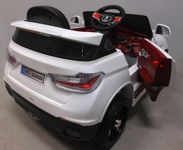 Masinuta electrica pentru copii Cabrio B12 (5188) Alb - imagine 3