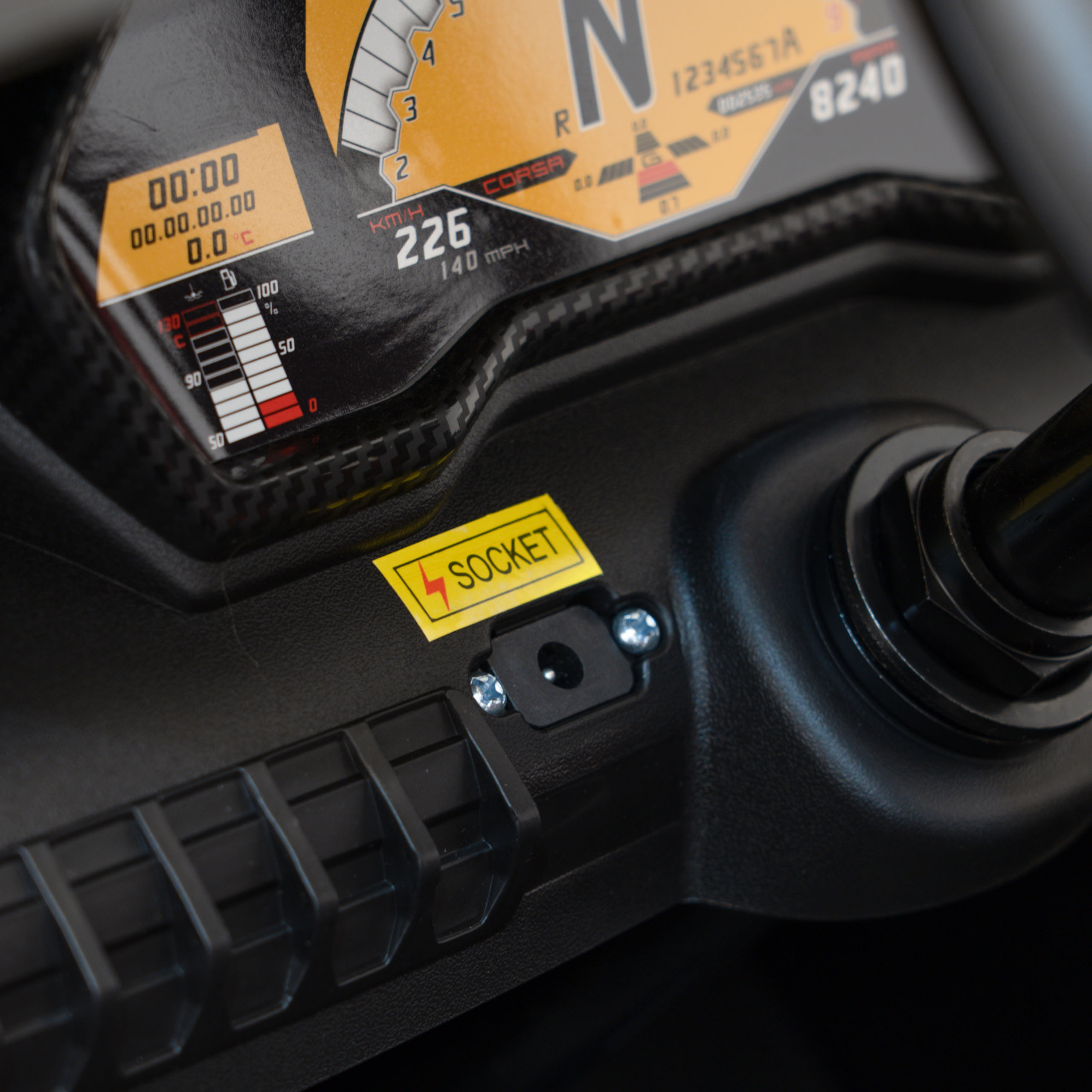 Masinuta electrica pentru 2 copii Lamborghini Aventador SV, 24V 400W (8803) Alb - imagine 8