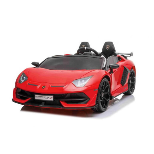 Masinuta electrica pentru copii Lamborghini Aventador SVJ Roadster 24V Drift cu 2 locuri (2028-drift) Rosu