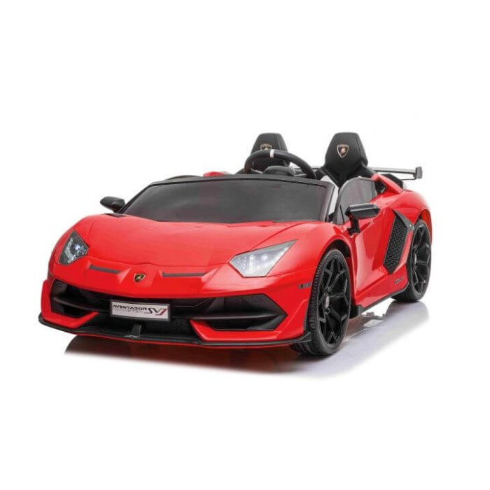 Masinuta electrica pentru copii Lamborghini Aventador SVJ Roadster 24V Drift cu 2 locuri (2028-drift) Rosu