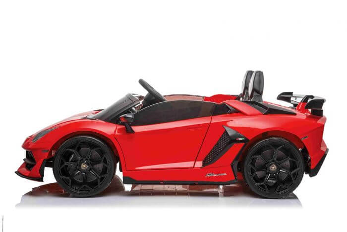 Masinuta electrica pentru copii Lamborghini Aventador SVJ Roadster 24V Drift cu 2 locuri (2028-drift) Rosu - imagine 2