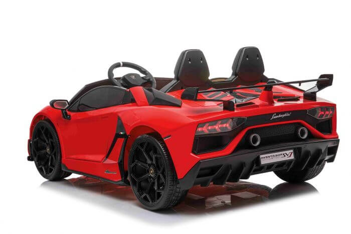 Masinuta electrica pentru copii Lamborghini Aventador SVJ Roadster 24V Drift cu 2 locuri (2028-drift) Rosu - imagine 3
