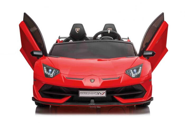 Masinuta electrica pentru copii Lamborghini Aventador SVJ Roadster 24V Drift cu 2 locuri (2028-drift) Rosu - imagine 4