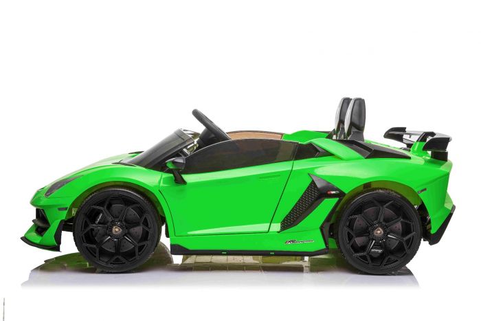 Masinuta electrica drift Lamborghini Aventador 24V 500W Drift cu 2 locuri viteza max 13km/h (2028-drift) Verde - imagine 4