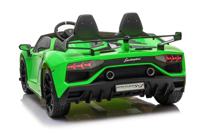 Masinuta electrica drift Lamborghini Aventador 24V 500W Drift cu 2 locuri viteza max 13km/h (2028-drift) Verde - imagine 5