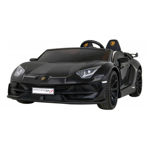 Masinuta electrica pentru copii Lamborghini Aventador SVJ Roadster 24V 500W Drift cu 2 locuri viteza maxima 13km/h (2028-drift) Negru