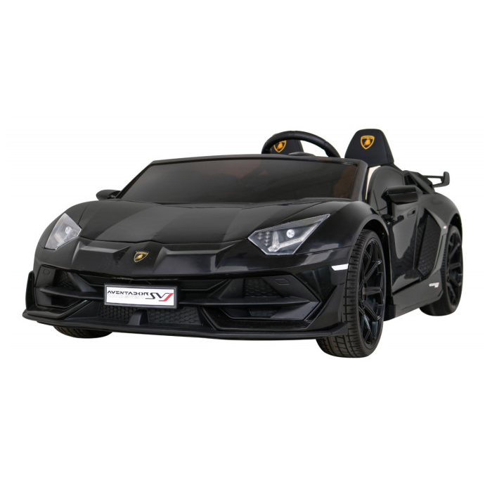 Masinuta electrica pentru copii Lamborghini Aventador SVJ Roadster 24V 500W Drift cu 2 locuri viteza maxima 13km/h (2028-drift) Negru