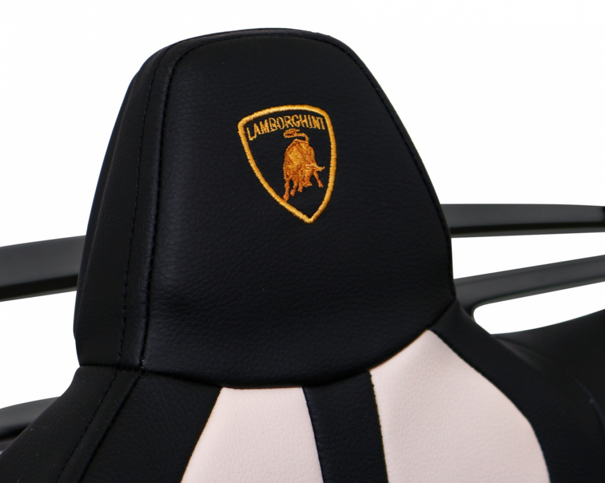 Masinuta electrica pentru copii Lamborghini Aventador SVJ Roadster 24V 500W Drift cu 2 locuri viteza maxima 13km/h (2028-drift) Alb - imagine 11