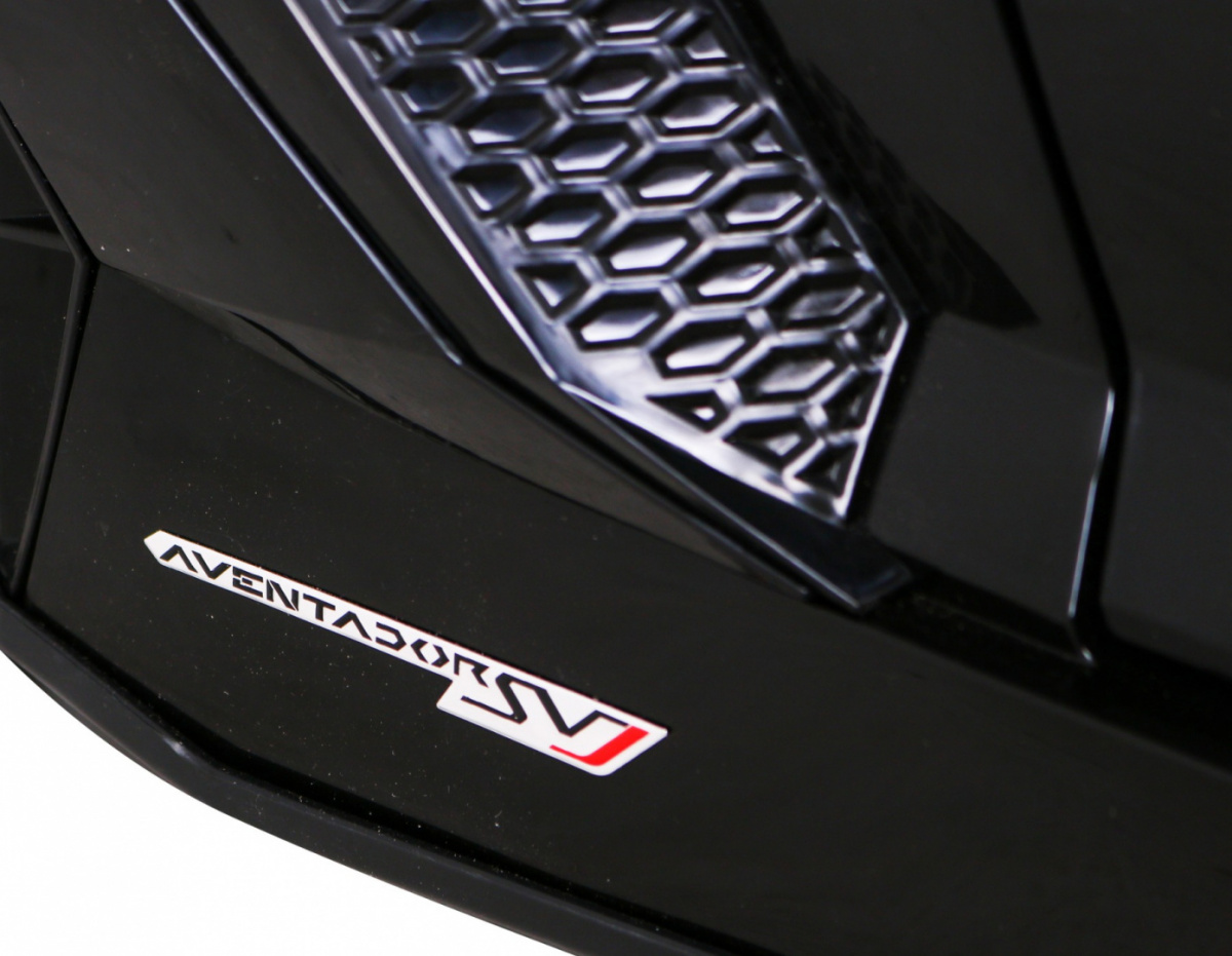 Masinuta electrica pentru copii Lamborghini Aventador SVJ Roadster Lux 12V cu 2 locuri (2028) Negru - imagine 7