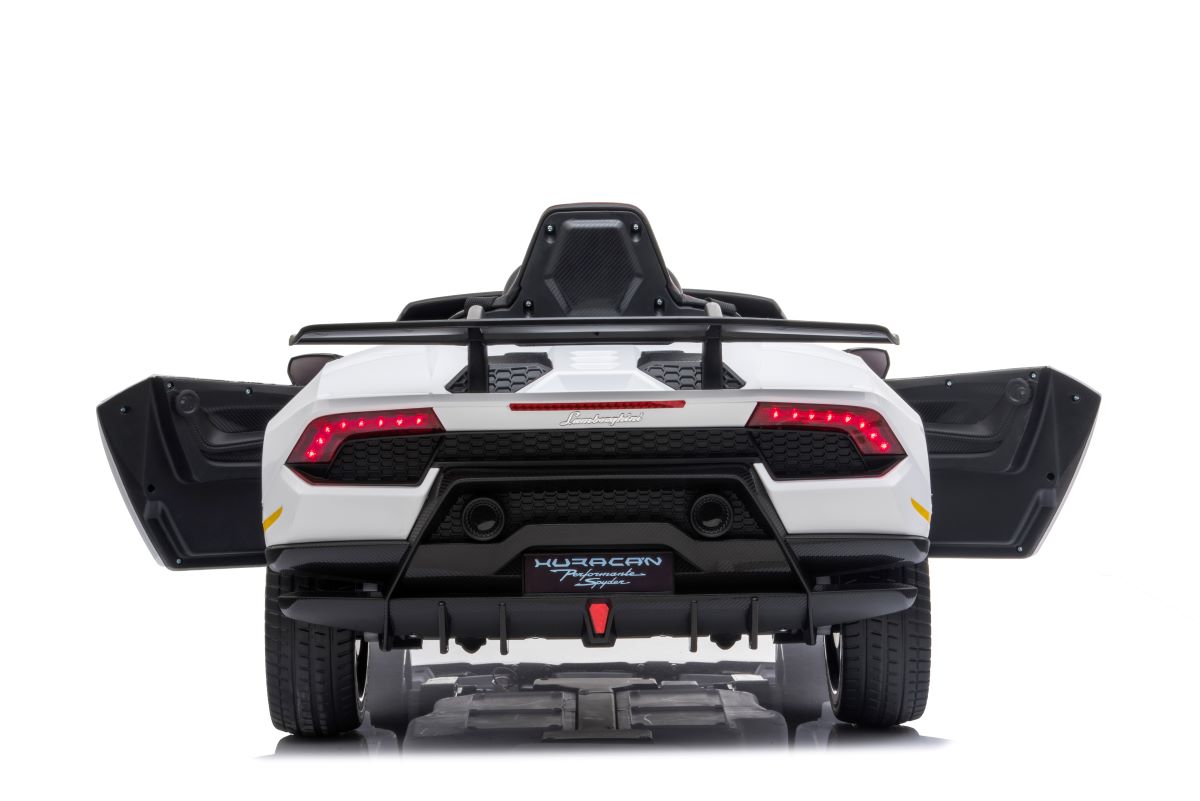 Masinuta electrica pentru copii Lamborghini Huracan 4X4 (S308) Alb - imagine 3