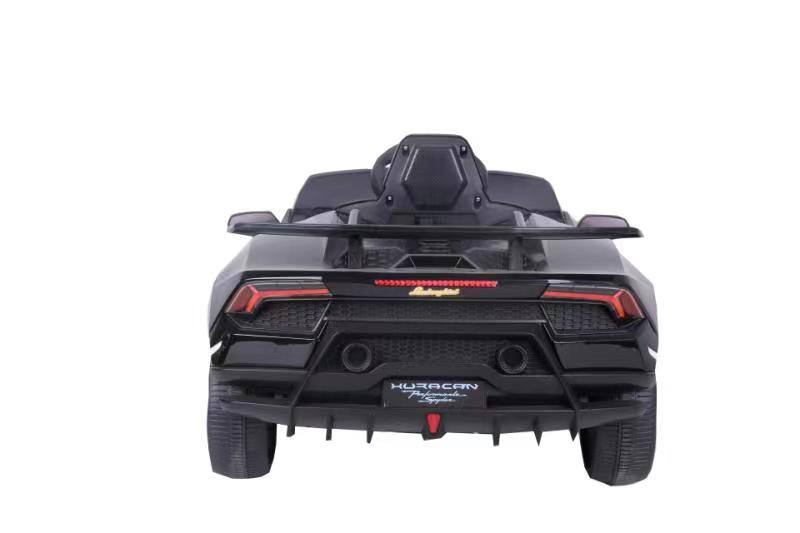 Masinuta electrica pentru copii Lamborghini Huracan 4x4 Lux, 12V 120w (S308) Negru - imagine 4