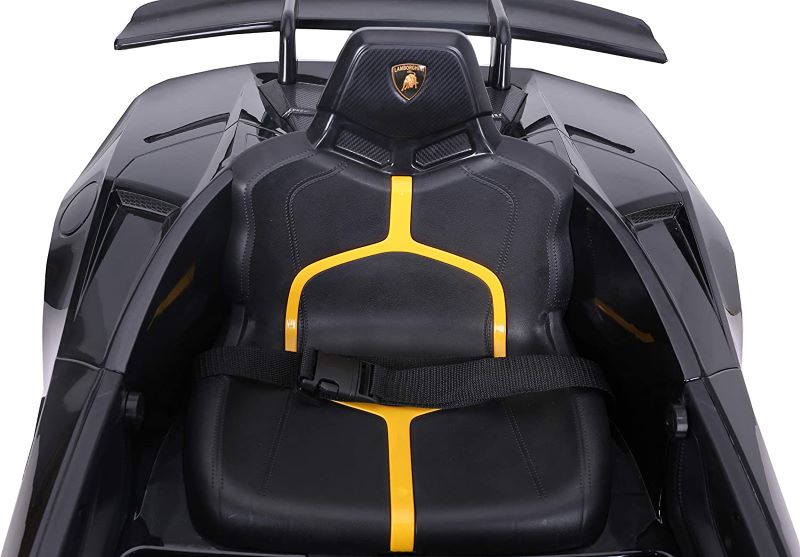 Masinuta electrica pentru copii Lamborghini Huracan 4x4 Lux, 12V 120w (S308) Negru - imagine 3