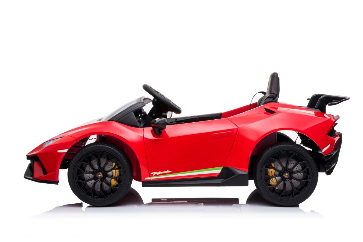 Masinuta electrica pentru copii Lamborghini Huracan 4x4 Lux, 12V 120w (S308) Rosu - imagine 7