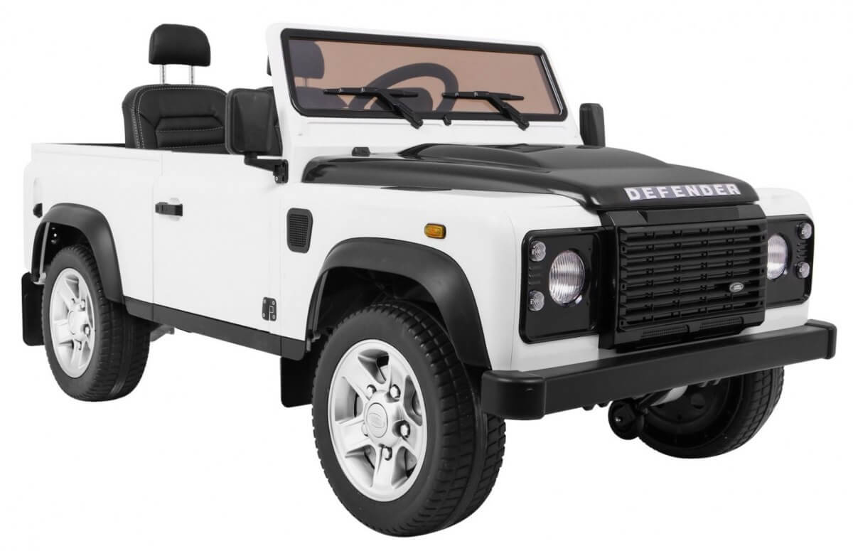 Masinuta electrica pentru copii Land Rover DEFENDER 4x4 (328) Alb - imagine 10