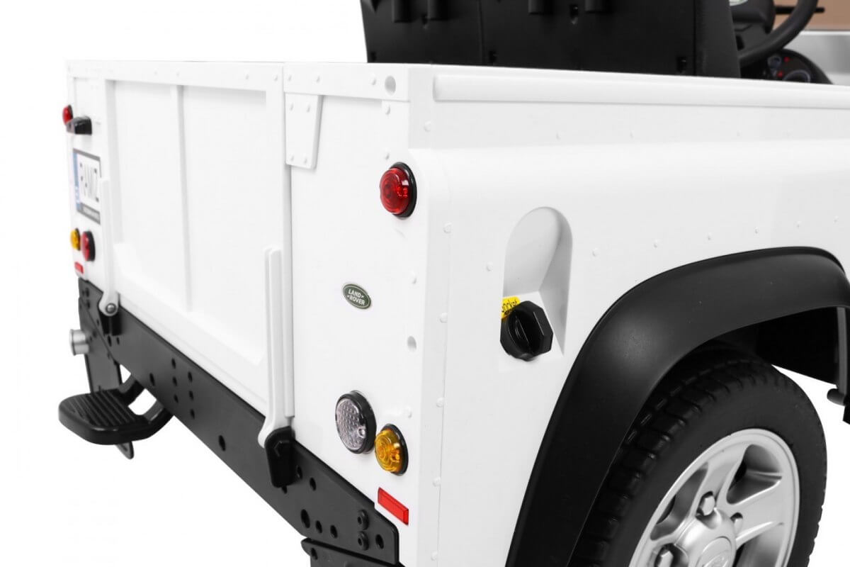 Masinuta electrica pentru copii Land Rover DEFENDER 4x4 (328) Alb - imagine 9