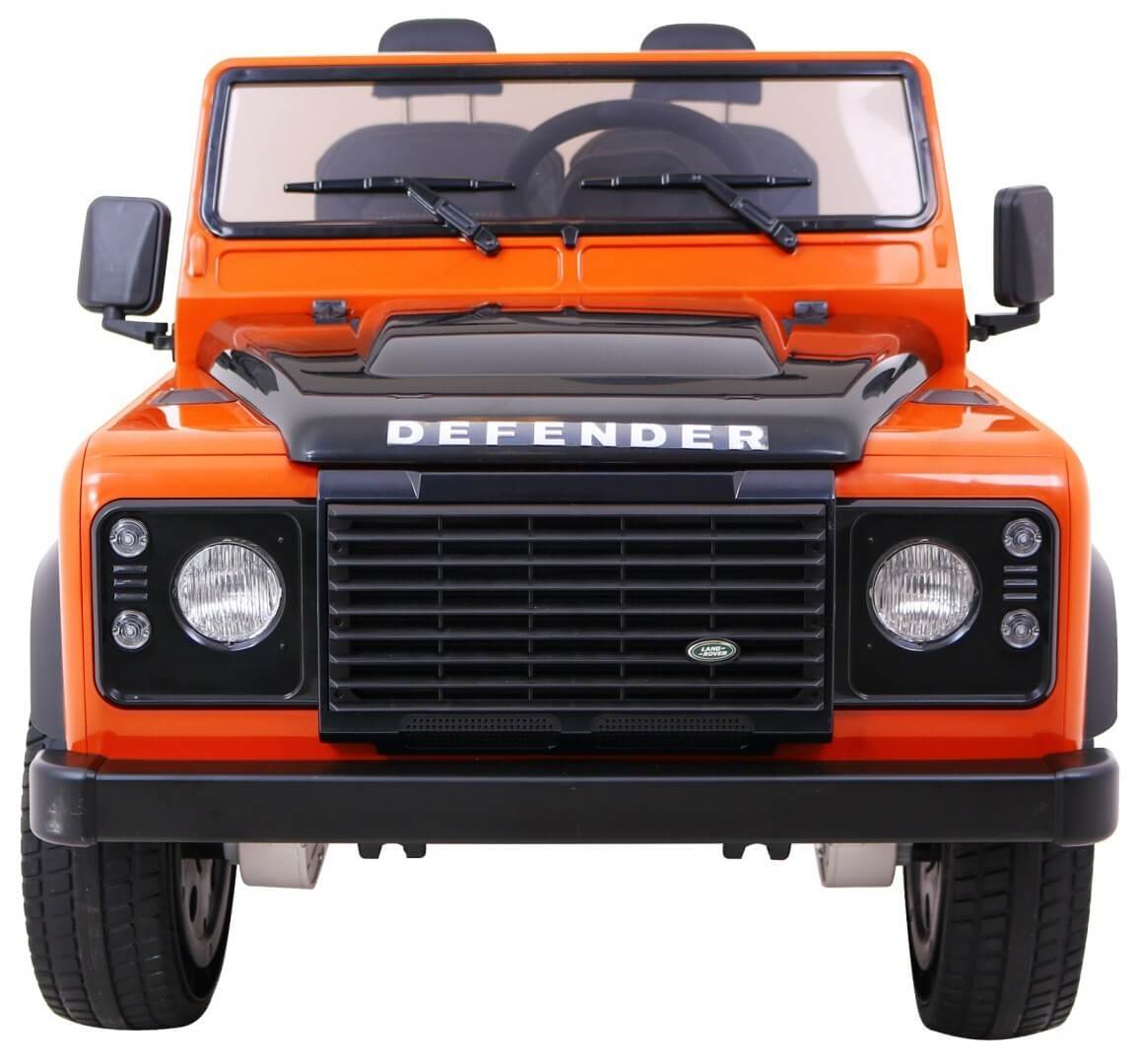 Masinuta electrica pentru copii Land Rover DEFENDER 4x4 (328) Portocaliu - imagine 9