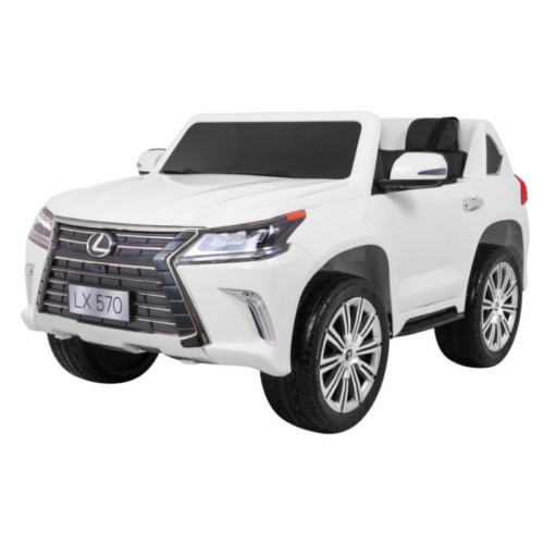 Masinuta electrica pentru copii LEXUS LX 570 Alb