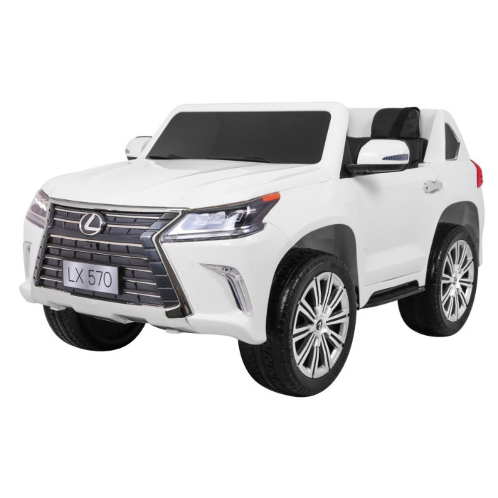 Masinuta electrica pentru copii LEXUS LX 570 Alb