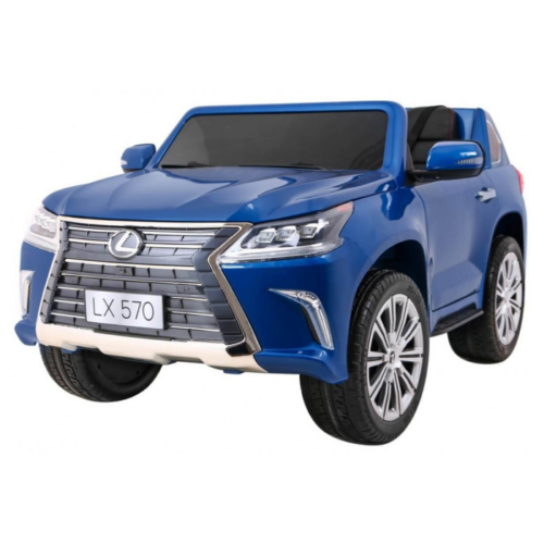 Masinuta electrica pentru copii LEXUS LX 570 Albastru metalizat
