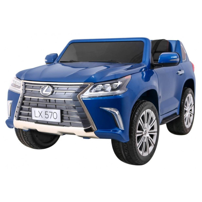 Masinuta electrica pentru copii LEXUS LX 570 Albastru metalizat