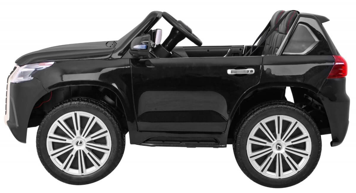Masinuta electrica pentru copii LEXUS LX 570 Negru metalizat - imagine 3