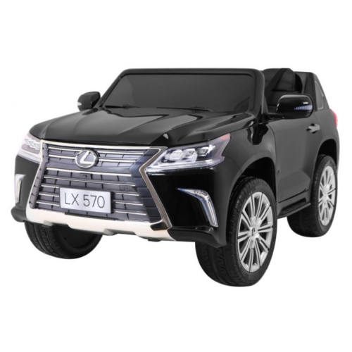 Masinuta electrica pentru copii LEXUS LX 570 Negru metalizat