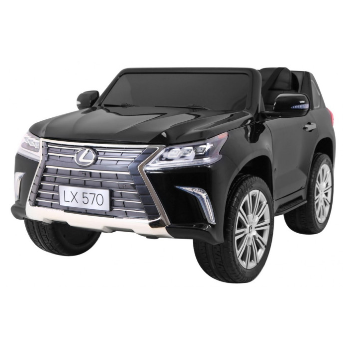 Masinuta electrica pentru copii LEXUS LX 570 Negru metalizat