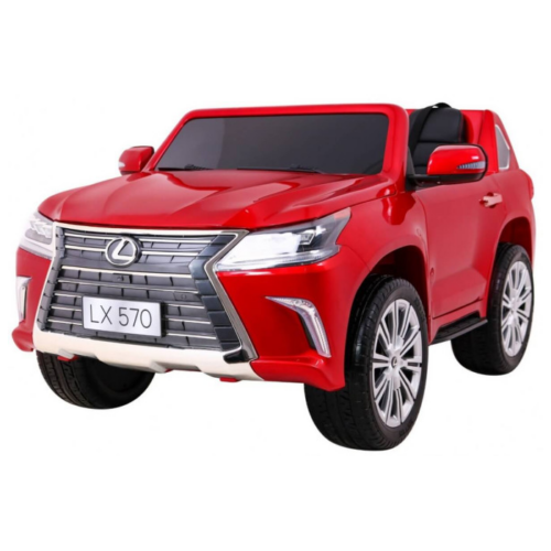 Masinuta electrica pentru copii LEXUS LX 570 Visiniu metalizat