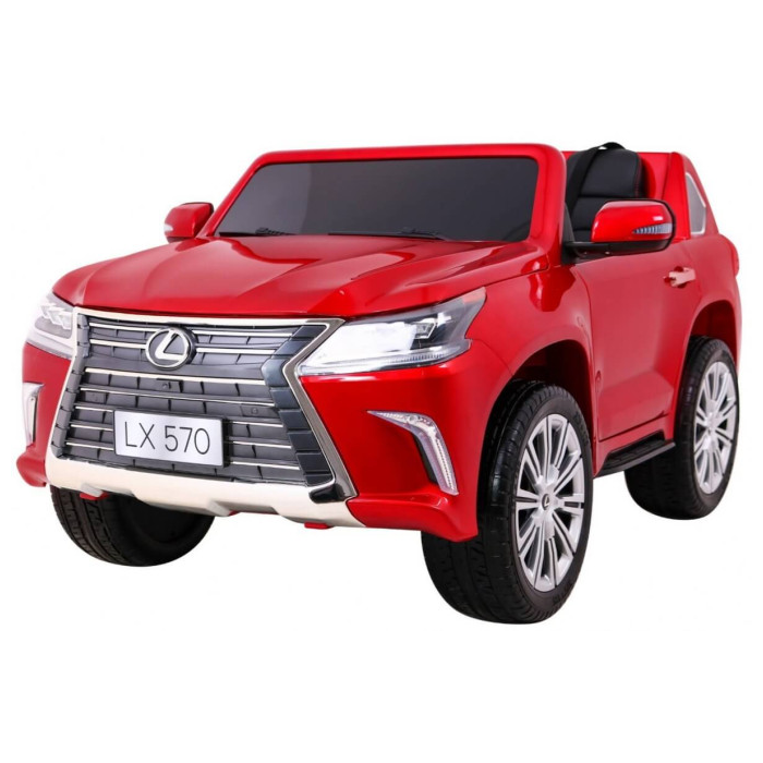 Masinuta electrica pentru copii LEXUS LX 570 Visiniu metalizat
