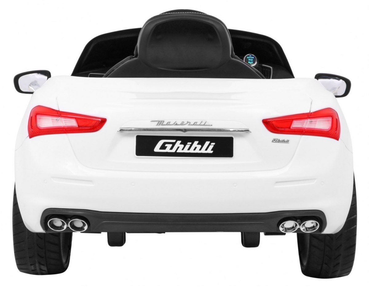 Masinuta electrica pentru copii MASERATI Ghibli (SL631) Alb - imagine 6