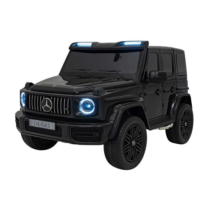 Masinuta electrica pentru copii cu 2 locuri, Mercedes AMG G63 NOU XXL 24V 800W 4x4 Negru